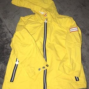 hunter raincoat